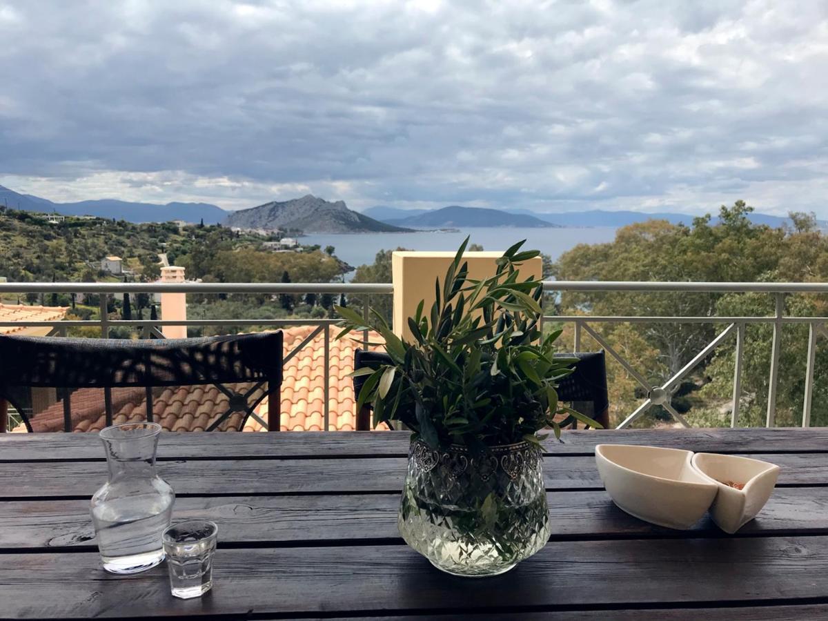Serenity Villa Aegina Fantastic View Near The Beach Εξωτερικό φωτογραφία