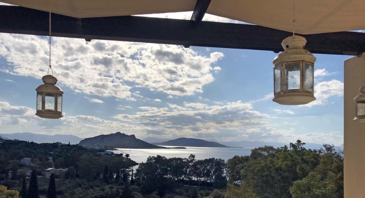 Serenity Villa Aegina Fantastic View Near The Beach Εξωτερικό φωτογραφία