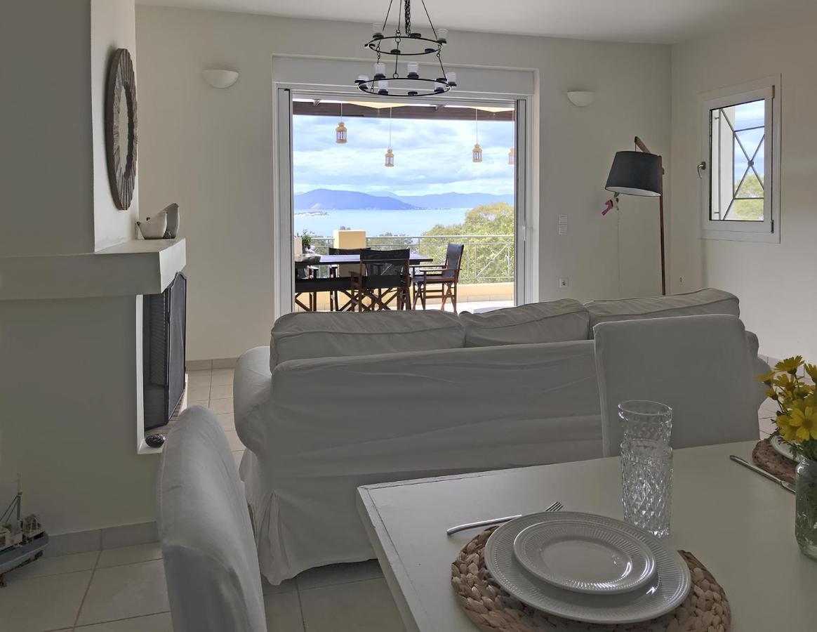 Serenity Villa Aegina Fantastic View Near The Beach Εξωτερικό φωτογραφία